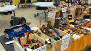 Pickering #tool show 2025 -  pre show table tour.  #woodworking #machinist