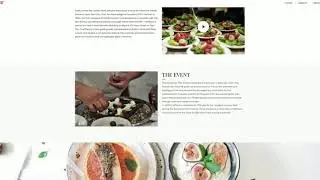 Preview of ChefDance Website