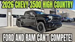 2026 Chevy Silverado 3500 High Country Midnight: This Truck Will Bankrupt Ford And RAM!!!