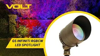 VOLT&reg; RGBCW G5 Infiniti&trade; Integrated LED Brass Spotlight (Bronze) | What's In The Box?