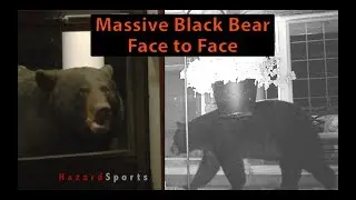 Bear at the Front Door 🐻 Dangerous Animal- #HazardSports vLog #14