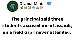 I opened my classroom door and the principal said, 