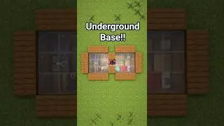 Minecraft Starter House Build Tutorial 🏠| Easy Survival Base Idea |  #Minecraft