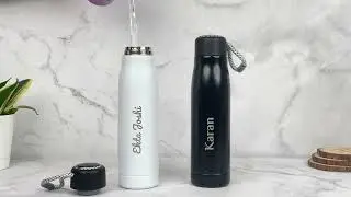 Personalized Rope Bottle - Stylish & Eco-Friendly Gift for Workouts, Travel, and Daily Use