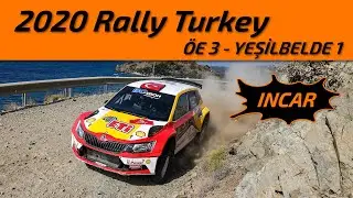2020 Rally Turkey | Buğra Banaz - G&uuml;rkal Menderes / Skoda Fabia R5 / SS 3 Yeşilbelde 1