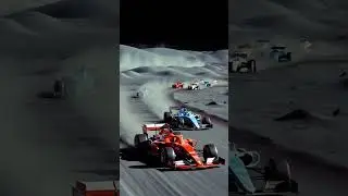 F1 race in moon's soil 🫨🫨🫨🫨🫨🫨#f1shorts #moon #ai #youtubeshorts