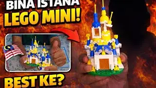 Aku Cuba Bina Istana LEGO Mini &mdash;  Tak Sangka Istana LEGO Mini Murah Boleh Jadi Macam Ni!