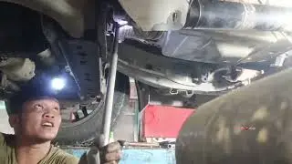 Ford ranger 3.2, pull-down automatic transmission and clean the torque converter and change oil