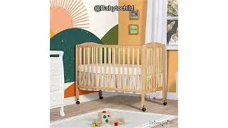 Is the Dream On Me 2-in-1 Folding Crib Safe & Practical for Your Baby? Review.