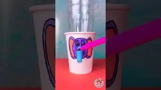 Magic Plastic Bottle 🧴🐘 | Watch the Elephant Disappear! 😲