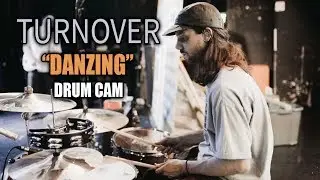 Turnover | Danzing | Drum Cam (LIVE) *NEW SONG*