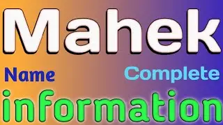 Mahek Name Meaning | Mahek Name Full Details | Mahek Naam Ki Rashi | The Secret of Name