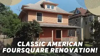 Project Launch: Classic American Foursquare Renovation in Des Moines!