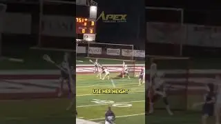 This attacker dominates high school lacrosse #lacrosse #viral