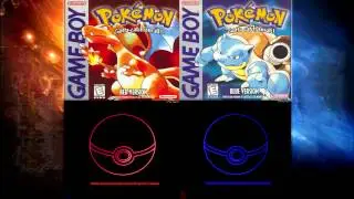 Title Screen - Pok&eacute;mon Red and Blue Remastered