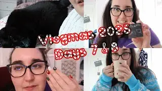 Vlogmas Days 7 & 8 - New Nespresso Coffee Taste Test & Fixing My Broken Nails!