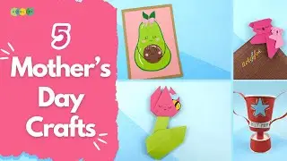 Easy and Creative Mother's Day Crafts | Handmade Gifts for Mom | Easy DIY Crafts for Kids