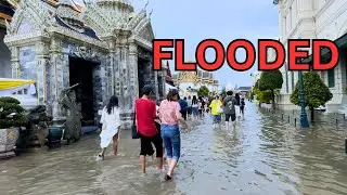 Everyone Left the Grand Palace... We Stayed | Bangkok Flooded(2026)