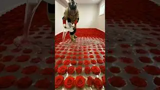 epoxy floor transition in liquid magic #art #home #epoxy #epoxyfloor