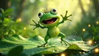 Timmy and the  Frog 🐸 | Fun Dance for Kids #timmy #kidssong #frogs