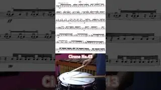 Snare Drum Solo.Cirone No.43 #snaredrumsolo #tamadrum