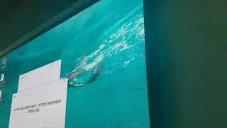 Indoor P 3 fixed LED screen for meeting room .