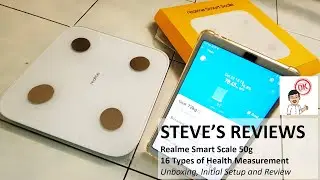 Realme Smart Scale 50g - Unboxing, Initial Setup and Review - Malaysia