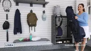 LINEA &mdash; аксессуары премиум-класса для решетчатых стен от Garage Living