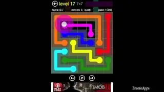 ‪Flow Free 7x7 level 17 (Regular Pack Medium)‬