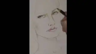 Рисуем девушку I Красивая девушка I Скетч / Draw a girl /Beautiful girl / sketch