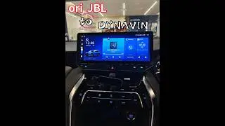 harrier xu80  ori JBL update dynavin android & 360 camera#dynavin #scaudioautomart #toyota #klang #