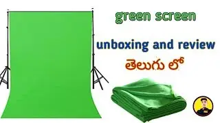 Green screen video unboxing and full review Telugu lo