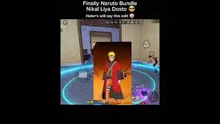Garibooo 😎🤡😂 #freefirehighlights #narutobundlefreefire #shorts #foryourpage