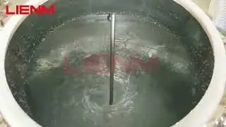 Perfume pneumatic mixing tank with spray ball, alcohol storage tank