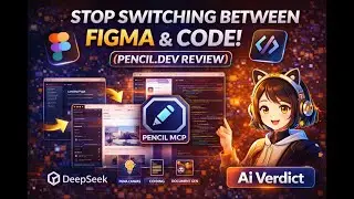 STOP Switching Between Figma & Code! 🛑 (Pencil.dev Review & Tutorial)