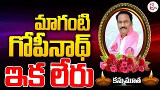 మాగంటి గోపీనాథ్&zwnj; కన్నుమూత..BRS MLA Maganti Gopinath Passed Away #sumantvrajahmundry