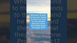 Bible scriptures: Kindness (Proverbs 9:17) #bibleverses #shorts