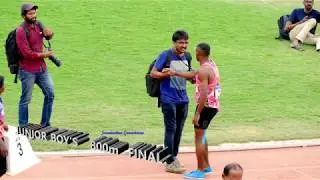 ANUKUMAR WINS Jr. BOY'S 800m  RUN   FINAL. 16th FED CUP NATIONAL JR ATHLETICS CHAMPIONSHIPS 2018