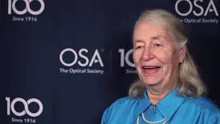 Elsa Garmire reflects on the unlikely way Charles Townes became her advisor--OSA Stories
