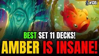 THE BEST DECKS FROM SET 11 ❄️ Is Amber TOO GOOD? | Podcana Episode 135 | Featuring Thiago! ✨