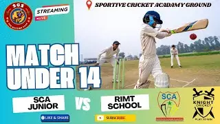 SCA JUNIOR VS  RIMT SCHOOL