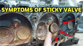 SYMPTOMS OF A STUCK OPEN VALVE