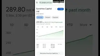 Sunshine Capital Share News #shorts