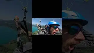 Acrobaties en parapente (j'&eacute;tais pas pr&ecirc;t) #shorts #parapente #mountains #pourtoi #foryou