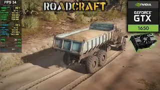 RoadCraft - GTX 1650 Performance Test | Is it Playable?