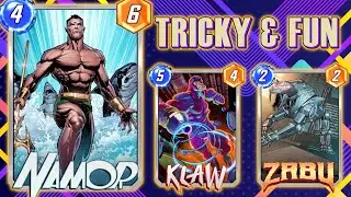 JEFF HOOGLAND's NAMOR DECK - STRONG & TRICKY Marvel Snap