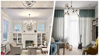 75 Brown Floor Living Room With A Music Area Design Ideas You'll Love 🔴