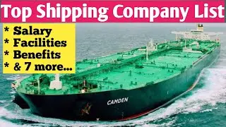 Best shipping company for seafarers&lrm;&lrm; | Merchant navy seafarer facilities | Seafarer salary benefits