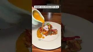LA&rsquo;s newest fine dining spot with UNIQUE INDIAN FOOD! 📍Fitoor, Santa Monica Los Angeles