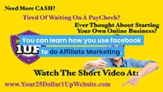 25 Dollar 1up&rdquo; getting a commission